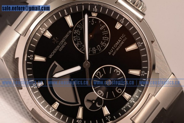 1:1 Replica Vacheron Constantin Overseas Dual Time Watch Steel 47450/000W-9511
